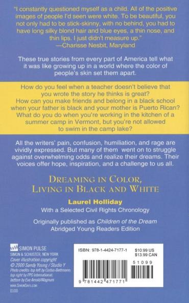 Dreaming In Color Living In Black And White: Our Own Stories of Growing Up Black in America