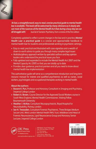 Mental Health Law 2e a Practical Guide