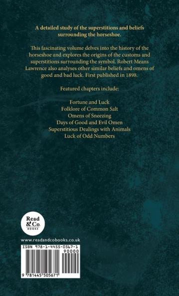 The Magic Of The Horse Shoe - With Other Folk-Lore Notes