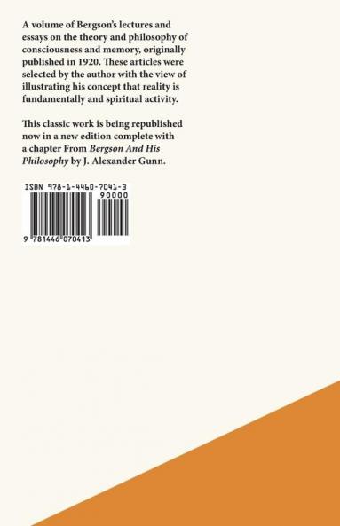 Mind-Energy - Lectures and Essays