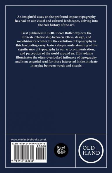 The Cultural Import of Typography