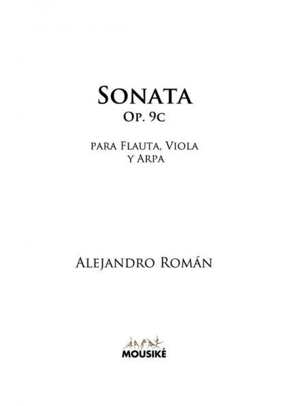 Sonata para flauta viola y arpa Op. 9c