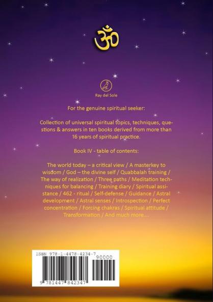 Light on the path to spiritual perfection - Book IV
