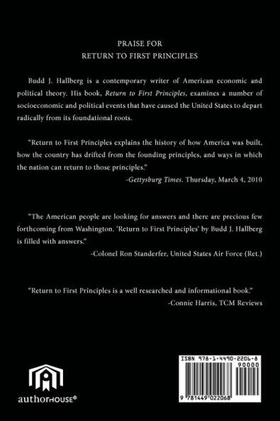 Return to First Principles