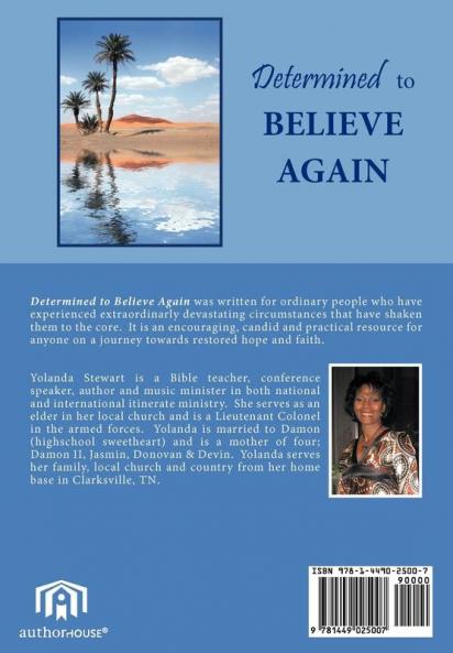 DETERMINED TO BELIEVE AGAIN