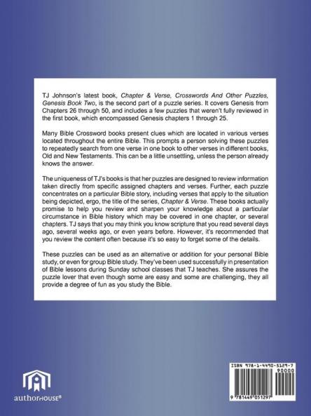 Chapter & Verse Crosswords And Other Puzzles