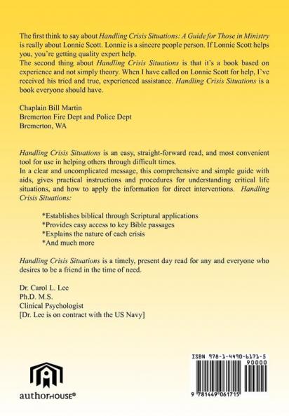 Handling Crisis Situations