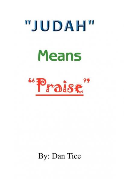 Judah Means Praise