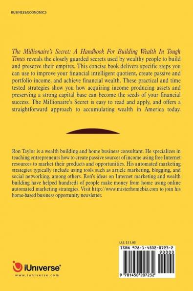 The Millionaire's Secret