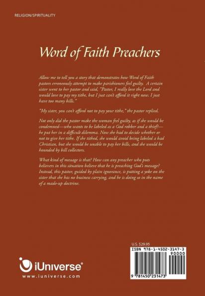 Word of Faith Preachers