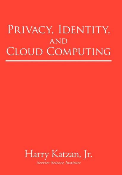 Privacy Identity and Cloud Computing
