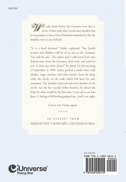 Mimi Of Nový Bohumín, Czechoslovakia: A Young Woman’S Survival Of The Holocaust
