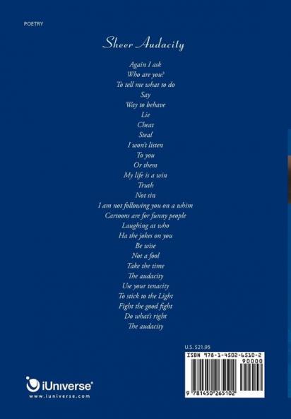 Audacity of Poetry