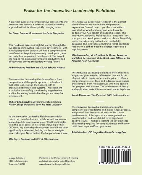 Innovative Leadership Fieldbook