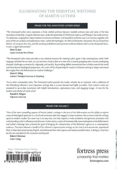 The Annotated Luther Volume 3