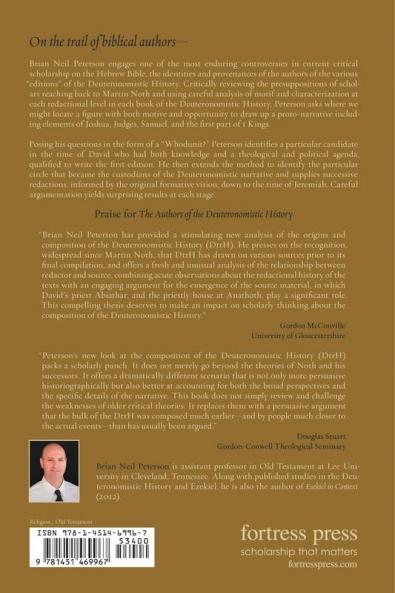 The Authors of the Deuteronomistic History