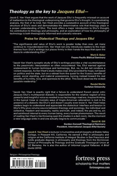 Dialectical Theology and Jacques Ellul
