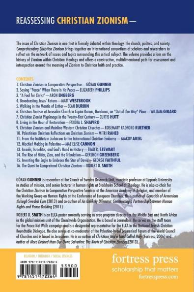 Comprehending Christian Zionism