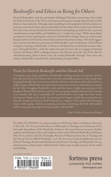 Dietrich Bonhoeffer and the Ethical Self