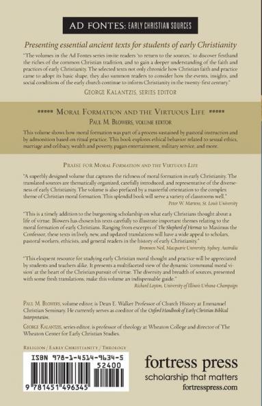 Moral Formation and the Virtuous Life