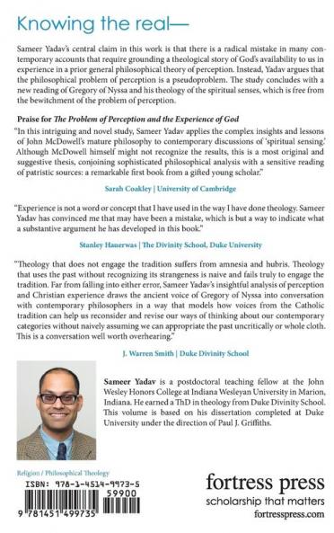 The Problem of Perception and the Experience of God HC