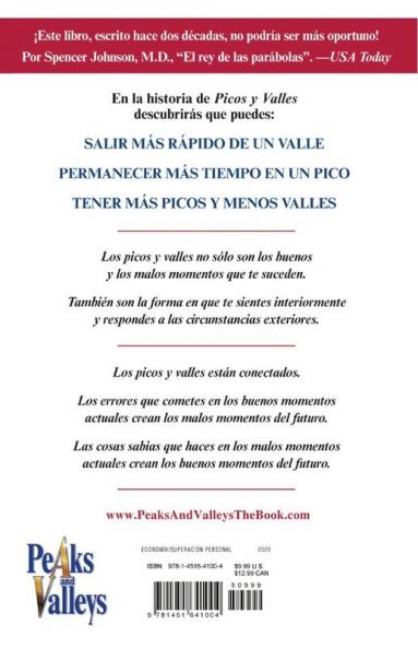 Picos y Valles (Peaks and Valleys; Spanish Edition