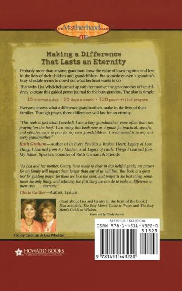 The Busy Grandma's Guide to Prayer: A Guided Journal