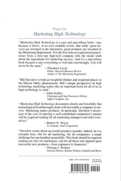 Marketing High Technology