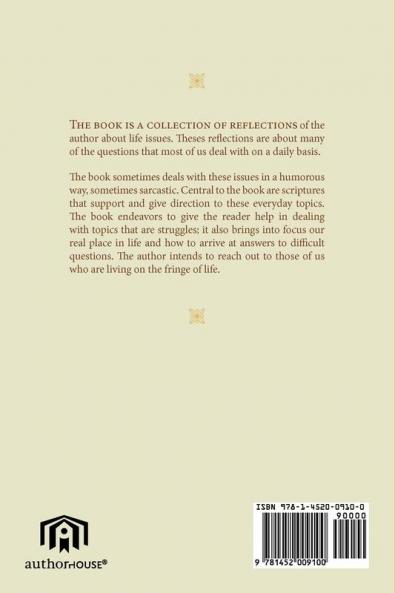 Reflections from Outside the Margins