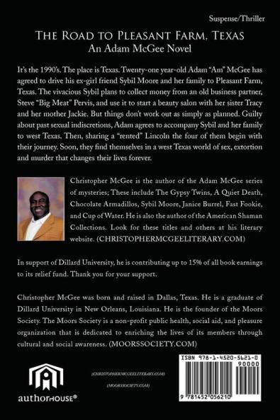 The Road to Pleasant Farm Texas: An Adam McGee Novel
