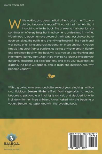 So Why Become Vegan?