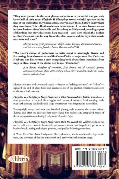 Playbills to Photoplays