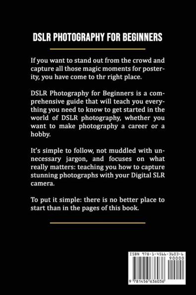 DSLR Photography for Beginners