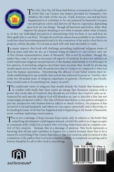 This Has All Been Said Before