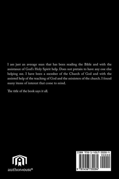 TRUTHS FROM YOUR BIBLE THAT YOUR CHURCH DOES NOT WANT YOU TO KNOW