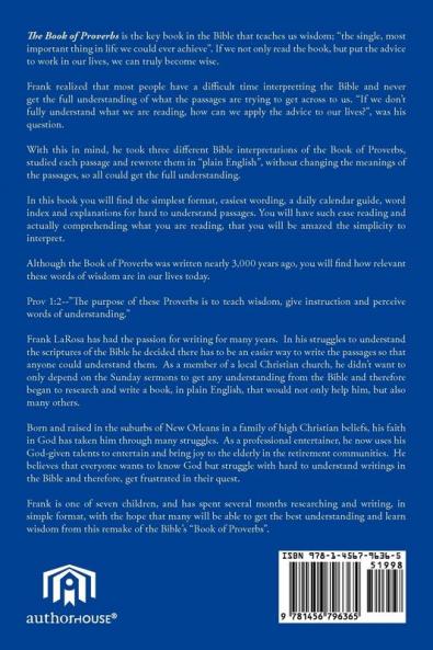 The Book of Proverbs in Plain English