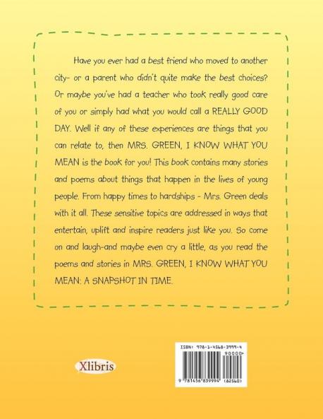 Mrs. Green I Know What You Mean