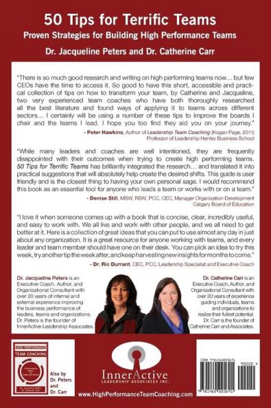 50 Tips for Terrific Teams: Proven Strategies for Building High Performance Teams