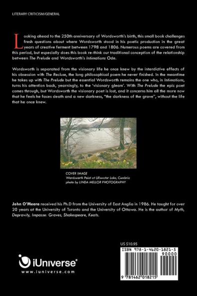 This Life This Death: Wordsworth's Poetic Destiny