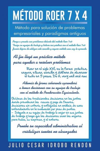 Metodo Roer 7 X 4