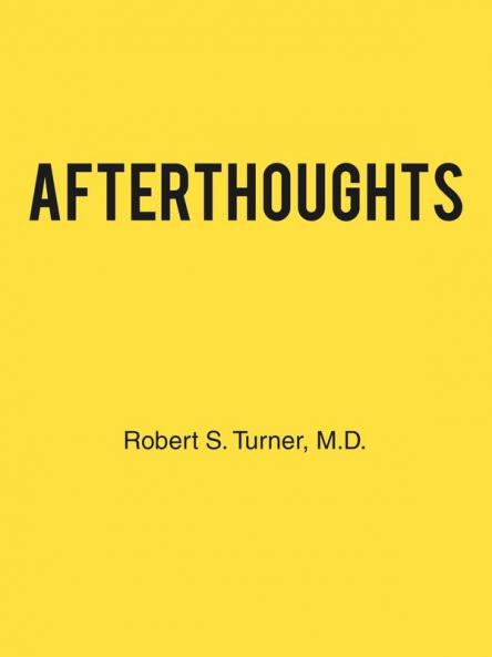 Afterthoughts