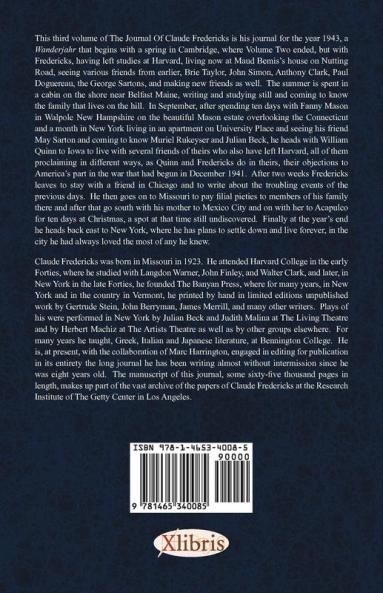 The Journal of Claude Fredericks Volume Three