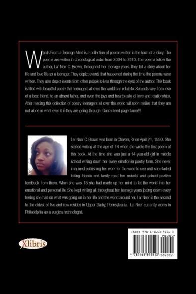 Words from a Teenage Mind: A Poetry Book