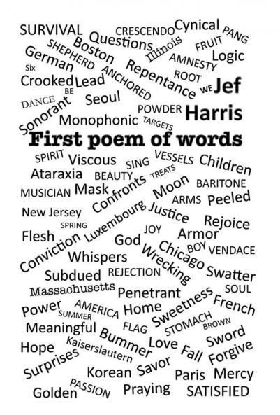 First Poem of Words