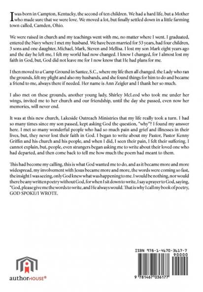 God Spoke I Wrote