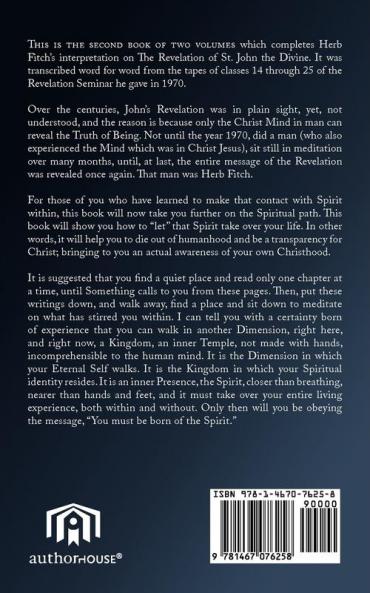 The Revelation of St. John the Divine - Volume 2