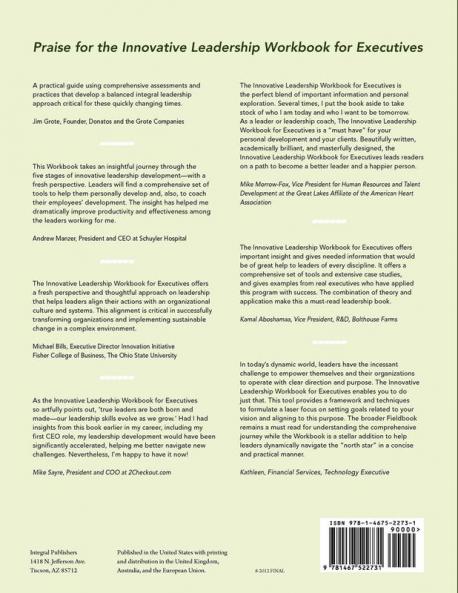Innovative Leadership Workbook for Executives