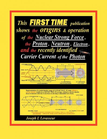 This First Time Publication Shows the Origins & Operation of the Nuclear Strong Force the Proton Neutron Electron.and the Recently Identified Carri