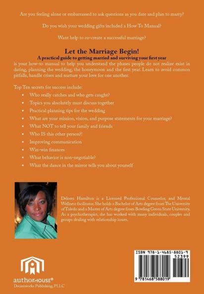 Let the Marriage Begin!