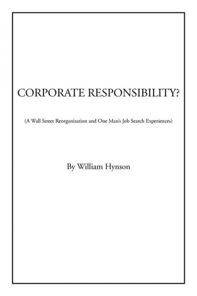 CORPORATE RESPONSIBILITY?